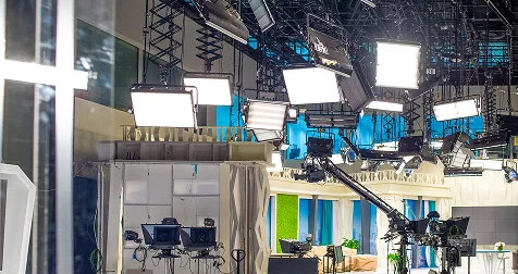 大手テレビ局画像